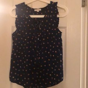 Sleeveless top